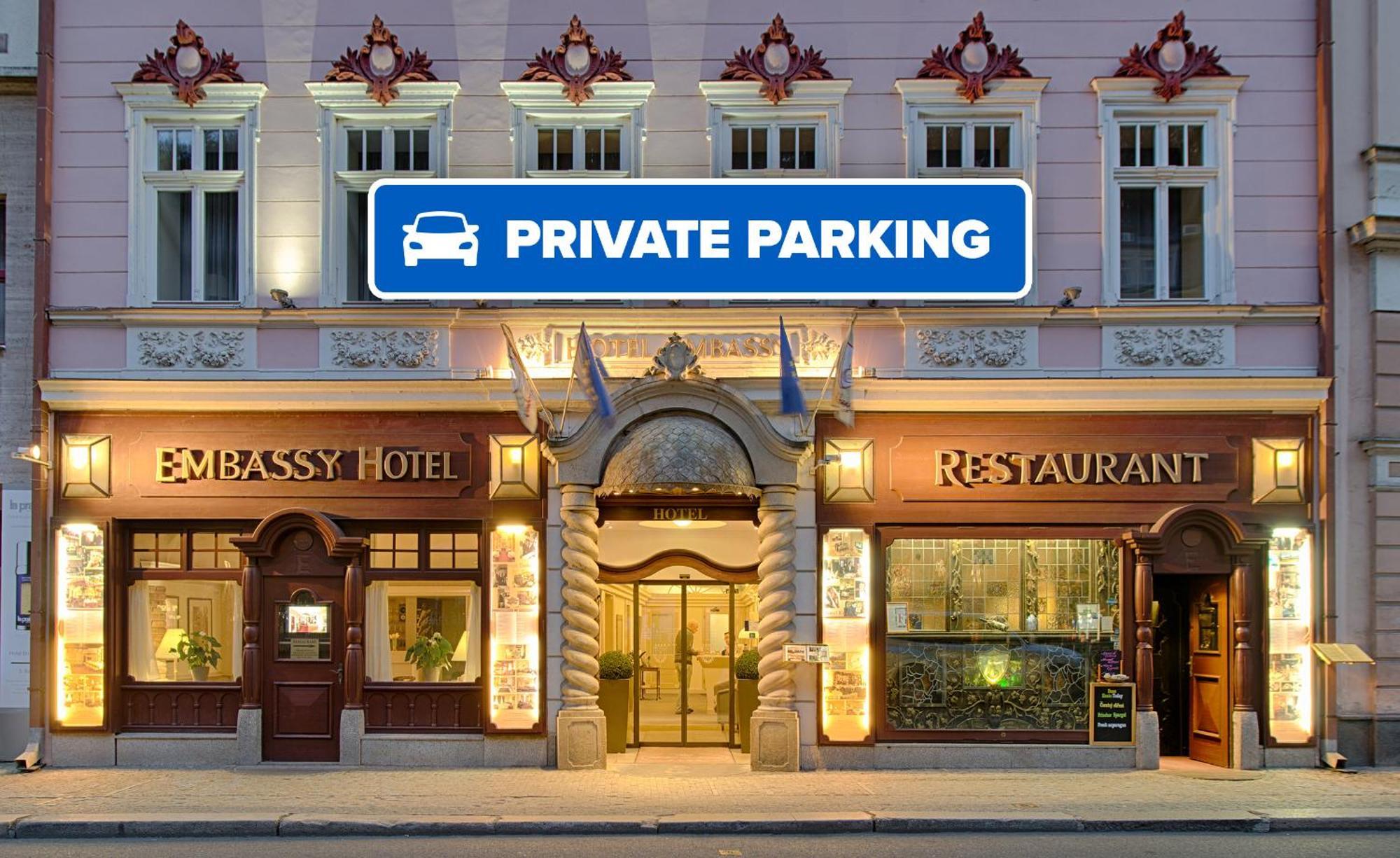Hotel Embassy Karlovy Vary Exterior foto