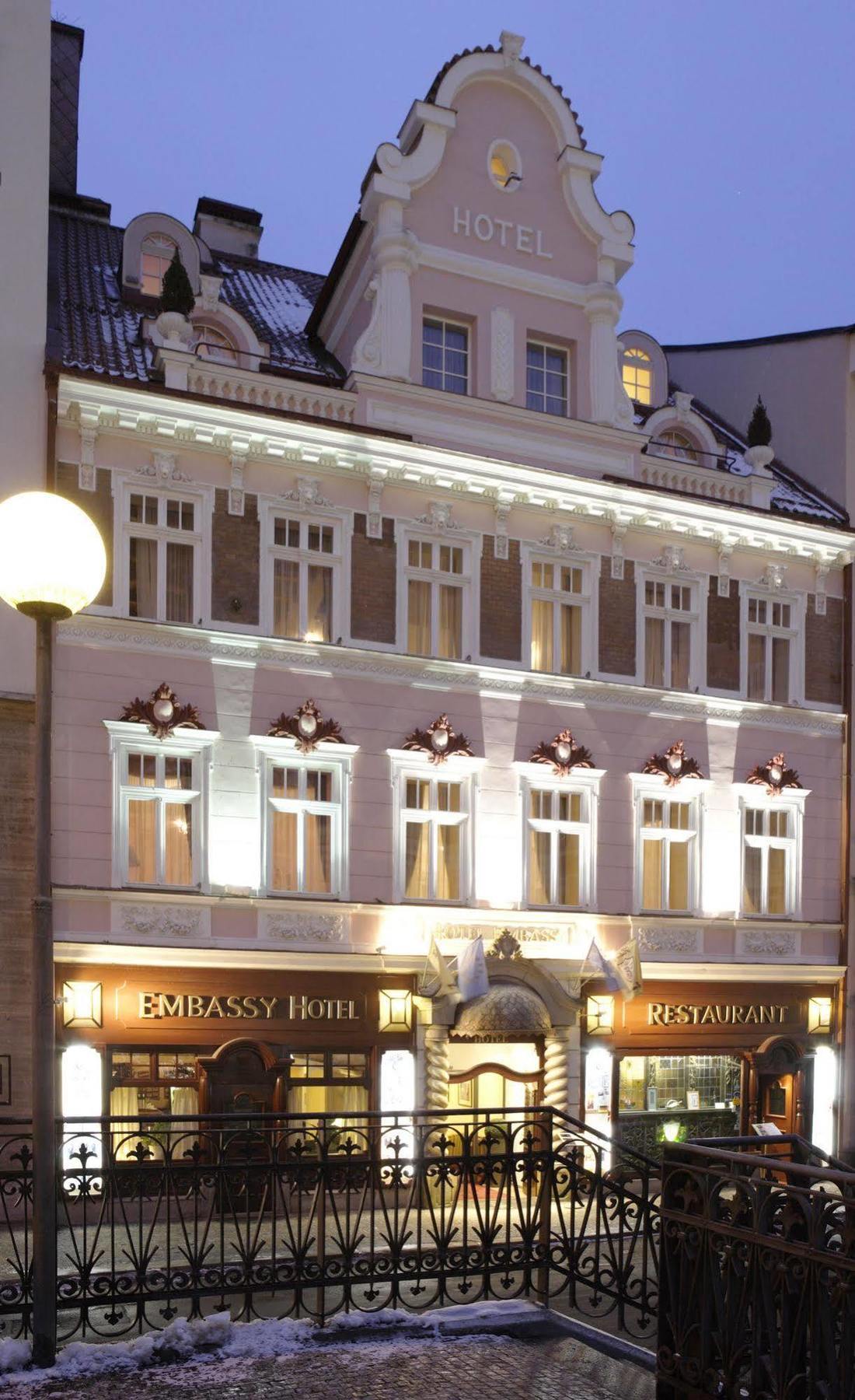 Hotel Embassy Karlovy Vary Exterior foto
